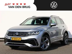 Grijs Gebruikt 2022 VW Tiguan R-line SUV | € 36.400 (Goede deal)