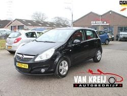 Zwart Gebruikt 2008 Opel Corsa Enjoy Hatchback | € 6.250 (Duur)