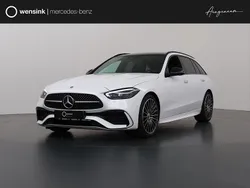 Wit Gebruikt 2025 Mercedes C180 AMG line Stationwagen | € 59.950 (Duur)