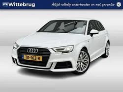 Wit Gebruikt 2018 Audi A3 Sportback S-Line Hatchback | € 17.450 (Eerlijke prijs)