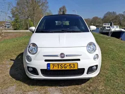 Wit Gebruikt 2014 Fiat 500 Lounge Cabriolet | € 6.975 (Eerlijke prijs)