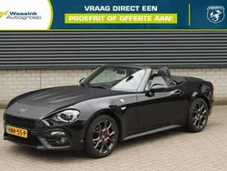 Zwart Gebruikt 2017 Abarth 124 Spider Cabriolet | € 34.940