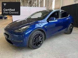 Blauw Gebruikt 2021 Tesla Model Y Long Range AWD SUV | € 32.300 (Eerlijke prijs)