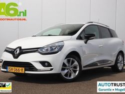 Wit Gebruikt 2018 Renault Clio GrandTour LIMITED Stationwagen | € 9.900 (Eerlijke prijs)