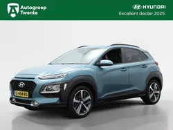 Ceramic blue (blauw metallic) Gebruikt 2018 Hyundai Kona Premium SUV | € 16.450 (Eerlijke prijs)