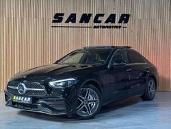 Zwart (metallic) Gebruikt 2024 Mercedes C300e AMG line Sedan | € 51.850 (Eerlijke prijs)
