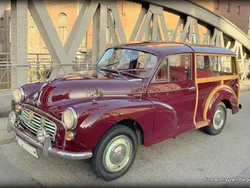 Roodmaroon Gebruikt 1970 Morris Minor Stationwagen | € 19.900