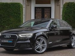 Zwart Gebruikt 2018 Audi A3 S-Line Sedan | € 23.440 (Eerlijke prijs)