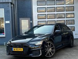 Zwart Gebruikt 2018 Audi A6 Design Stationwagen | € 29.495