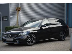 Zwart Gebruikt 2021 Mercedes C180 AMG line Stationwagen | € 31.950 (Eerlijke prijs)