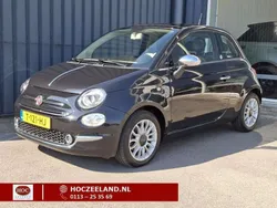 Zwart, metallic lak Gebruikt 2018 Fiat 500 Lounge Hatchback | € 9.945 (Goede deal)