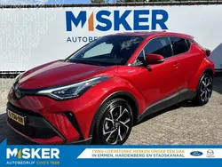 Rood, metallic lak Gebruikt 2021 Toyota C-HR Style SUV | € 25.900
