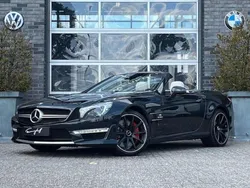 Zwart, metallic lak Gebruikt 2012 Mercedes SL63 AMG AMG Cabriolet | € 59.950