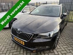 Zwart Gebruikt 2017 Skoda Superb Business Line Stationwagen | € 11.950 (Super prijs)