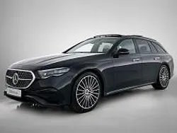 Donker obsidiaanzwart metallic Nieuw 2025 Mercedes 300 Sport Edition Stationwagen | € 84.502 (Eerlijke prijs)