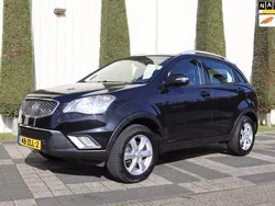 Zwart Gebruikt 2013 Ssangyong Korando Crystal SUV | € 6.975