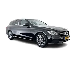 Zwart Gebruikt 2015 Mercedes C180 Ambition Stationwagen | € 10.945 (Eerlijke prijs)