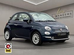 Blauw Gebruikt 2018 Fiat 500C Lounge Cabriolet | € 14.790 (Eerlijke prijs)