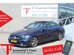 Blauw, metallic lak Gebruikt 2019 Mercedes C180 Business Sedan | € 27.950 (Iets duurder)