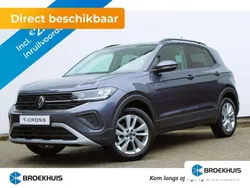 Grijs, metallic lak Nieuw 2025 VW T-Cross Edition SUV | € 35.433 (Iets duurder)