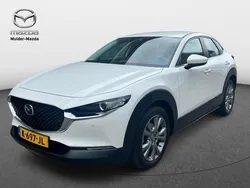 Snowflake white pearl (wit metallic) Gebruikt 2021 Mazda CX-30 Comfort SUV | € 25.450 (Goede deal)