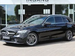 Zwart Gebruikt 2018 Mercedes C180 AMG Stationwagen | € 25.750 (Iets duurder)