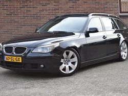 Zwart Gebruikt 2005 BMW 525 Executive Stationwagen | € 3.949 (Eerlijke prijs)