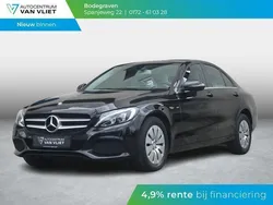 Zwart Gebruikt 2017 Mercedes C250 Ambition Sedan | € 25.400 (Eerlijke prijs)