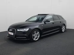 Zwart Gebruikt 2018 Audi A6 Sport Stationwagen | € 30.940 (Goede deal)