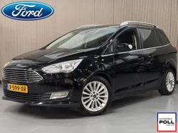 Zwart Gebruikt 2017 Ford Grand C-Max Titanium MPV | € 14.900 (Eerlijke prijs)