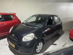Zwart Gebruikt 2012 Nissan Micra S Hatchback | € 4.995 (Goede deal)