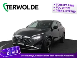 Zwart Nieuw 2025 Nissan Qashqai Tekna SUV | € 39.995 (Eerlijke prijs)