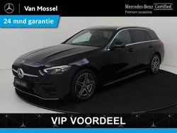 Zwart Gebruikt 2023 Mercedes C300 AMG line Stationwagen | € 43.945 (Goede deal)
