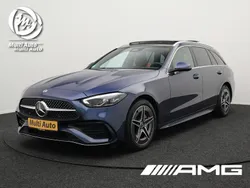 Blauw Gebruikt 2023 Mercedes C300 AMG line Stationwagen | € 42.740 (Super prijs)