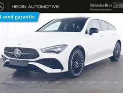 Wit Gebruikt 2024 Mercedes CLA250e Shooting Brake AMG line Stationwagen | € 44.900 (Iets duurder)