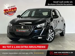 Zwart Gebruikt 2021 Peugeot 208 Hatchback | € 12.395 (Eerlijke prijs)