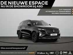 Zwart Nieuw 2025 Renault Espace Esprit Alpine MPV | € 54.865 (Iets duurder)