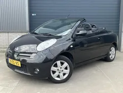 Zwart Gebruikt 2009 Nissan Micra C+C Tekna Cabriolet | € 5.250