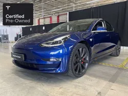 Blauw Gebruikt 2021 Tesla Model 3 Performance Sedan | € 27.000 (Super prijs)