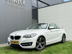 Wit Gebruikt 2016 BMW 220 Sport Line Cabriolet | € 22.900 (Eerlijke prijs)