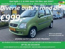 Groen Gebruikt 2001 Opel Agila Elegance Hatchback | € 999 (Eerlijke prijs)