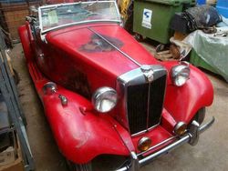 Wit Gebruikt 1953 MG TD Cabriolet | € 18.250