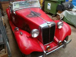 Wit Gebruikt 1953 MG TD Cabriolet | € 18.250