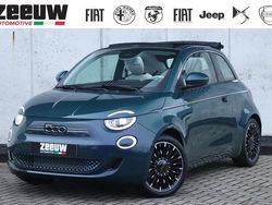 Blauw Gebruikt 2021 Fiat 500e La Prima Cabriolet | € 22.900 (Eerlijke prijs)