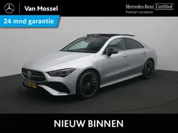 Grijs, metallic lak Gebruikt 2024 Mercedes CLA180 AMG Sedan | € 42.945 (Iets duurder)