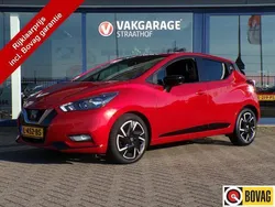 Rood, metallic lak Gebruikt 2021 Nissan Micra Hatchback | € 11.500 (Eerlijke prijs)