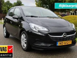 Zwart, metallic lak Gebruikt 2017 Opel Corsa Edition Hatchback | € 9.650 (Eerlijke prijs)