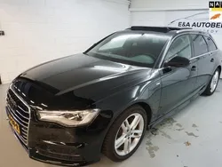 Zwart Gebruikt 2015 Audi A6 S-Line Stationwagen | € 99.999