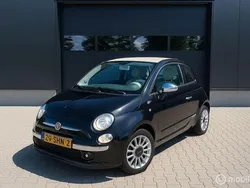 Zwart Gebruikt 2011 Fiat 500C Lounge Cabriolet | € 7.450 (Eerlijke prijs)