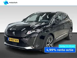 Zwart Gebruikt 2022 Peugeot 3008 GT SUV | € 25.690 (Iets duurder)